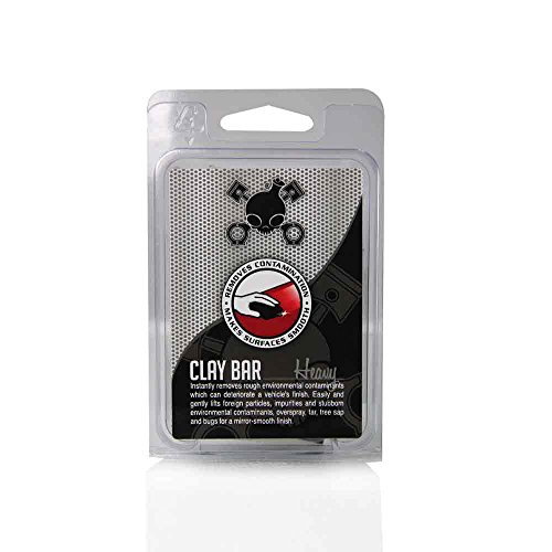 Chemical Guys CLY_KIT_1 Heavy Duty Clay Bar and Luber Synthetic Lubricant Kit,16 fl oz, 2 Items, Black