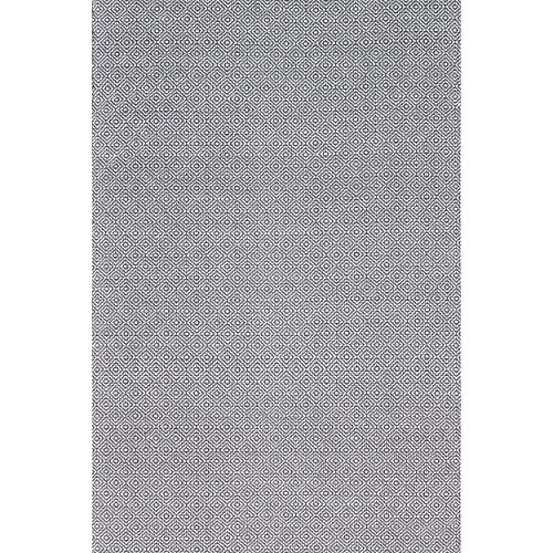 nuLOOM Lorretta Geometric Cotton Area Rug, 8x10, Gray