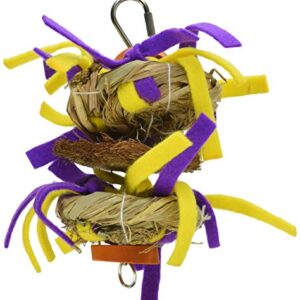 A&E Cage Company HB46611 Java Wood Tickles Assorted Bird Toy, Small