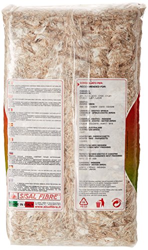 Sisal Fiber Background Bird Cage Coconut/Sisal/Jute/Cotton Blend 1kg