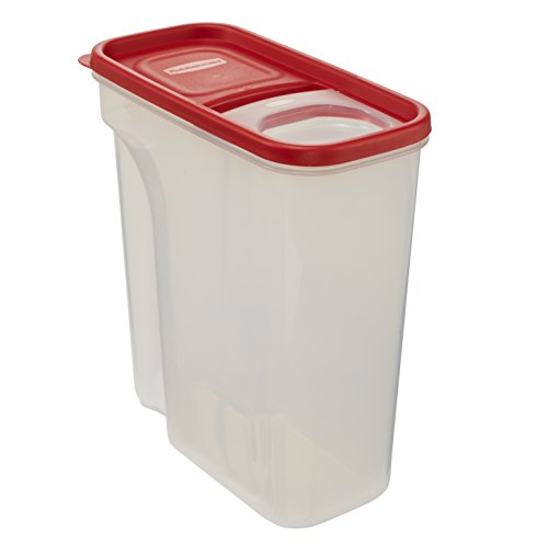 Rubbermaid Modular Food Lids, Space Saving Plastic Storage Containers, 18- Cup, Clear