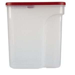 Rubbermaid Modular Food Lids, Space Saving Plastic Storage Containers, 18- Cup, Clear