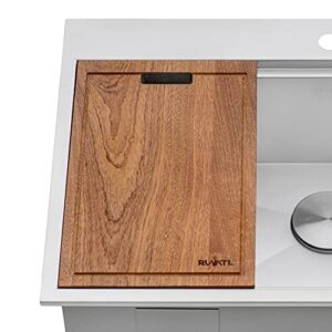 Ruvati RVA1217 Solid Wood Cutting Board, 17"