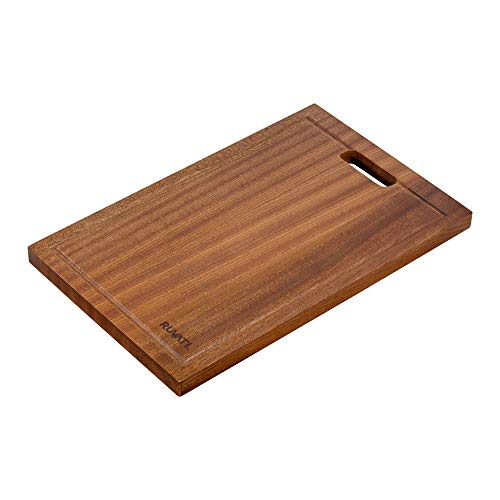 Ruvati RVA1217 Solid Wood Cutting Board, 17"