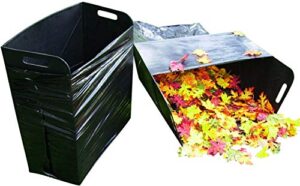 bag butler® lawn and leaf trash bag holder holds 30-42 gallon bags open for easy filling. no assembly required. made in u.s.a.