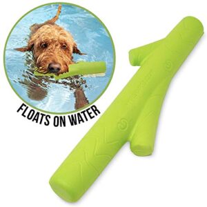 hyper pet fetching dog toys - throwing stick dog toy made with eva foam - easy to clean & floats on water