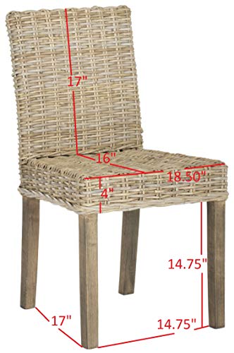 Safavieh Home Collection Grove Natural Dining Chair (Set of 2)