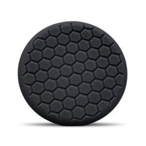 chemical guys bufx106hex self-centered hex logic finishing pad, black (7.5 inch fits 7 inch backing plate)