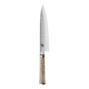 miyabi chef's knife, 8-inch, birch/stainless steel