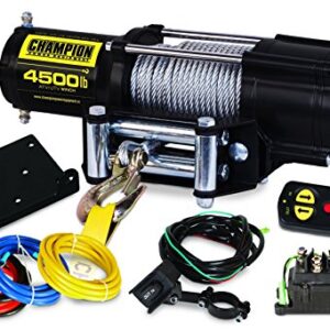 Champion Power Equipment-14560 4500-lb. ATV/UTV Wireless Winch Kit