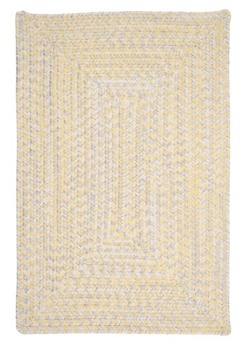 Catalina Polypropylene Braided Rug, 7-Feet by 9-Feet, Sun-Soaked