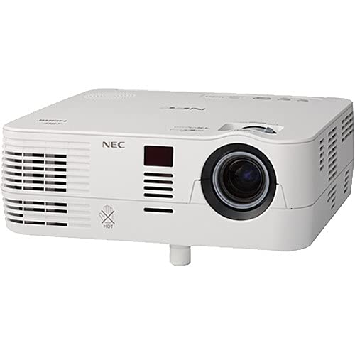 NEC NP-VE281 3D Ready DLP Projector, 576p, EDTV, 800x600, SVGA, 3000:1, 2800 lumens, HDMI, VGA, Speaker