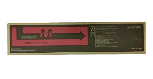 Kyocera TK-8307M TK8307M Taskalfa 3050 3051 3550 3551 CI Toner Cartridge (Magenta) in Retail Packaging