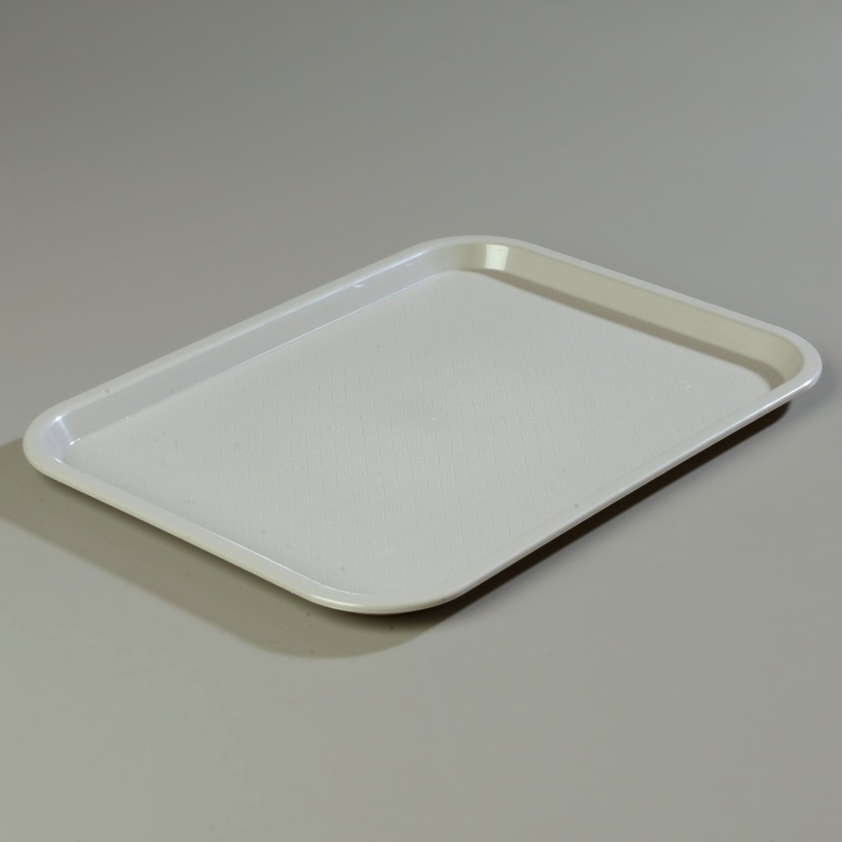 Carlisle FoodService Products CT121623 Café Standard Cafeteria / Fast Food Tray, 12" x 16", Gray