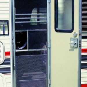 Camco RV Screen Door Mesh Grille | Constructed of Durable Aluminum | (43981)