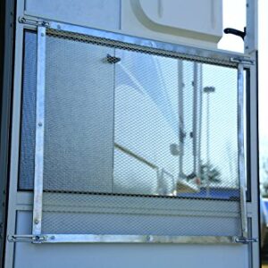 Camco RV Screen Door Mesh Grille | Constructed of Durable Aluminum | (43981)