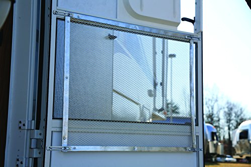 Camco RV Screen Door Mesh Grille | Constructed of Durable Aluminum | (43981)