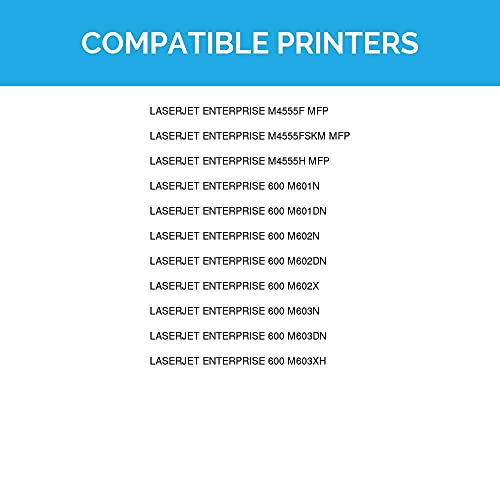 LD Compatible Toner Cartridge Replacement for HP 90A CE390A (Black)