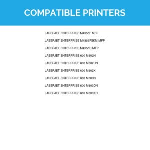 LD Products Compatible Toner Cartridge Replacement for HP 90X HY (Black, 1-Pack) Compatible with Laserjet Enterprise 600 M602dn, 600 M602n, 600 M602x, 600 M603dn, M603n, M603xh, M4555f, M4555fskm
