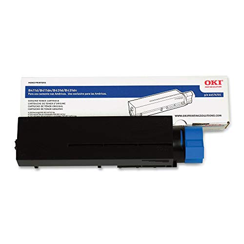 Oki B411D/B411DN Toner Cartridge manufactured by Okidata- 4000 Pages