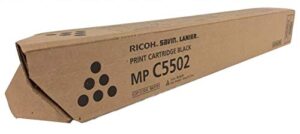 ricoh aficio mpc4502 black toner cartridge (oem) 31.000 pages [office product]