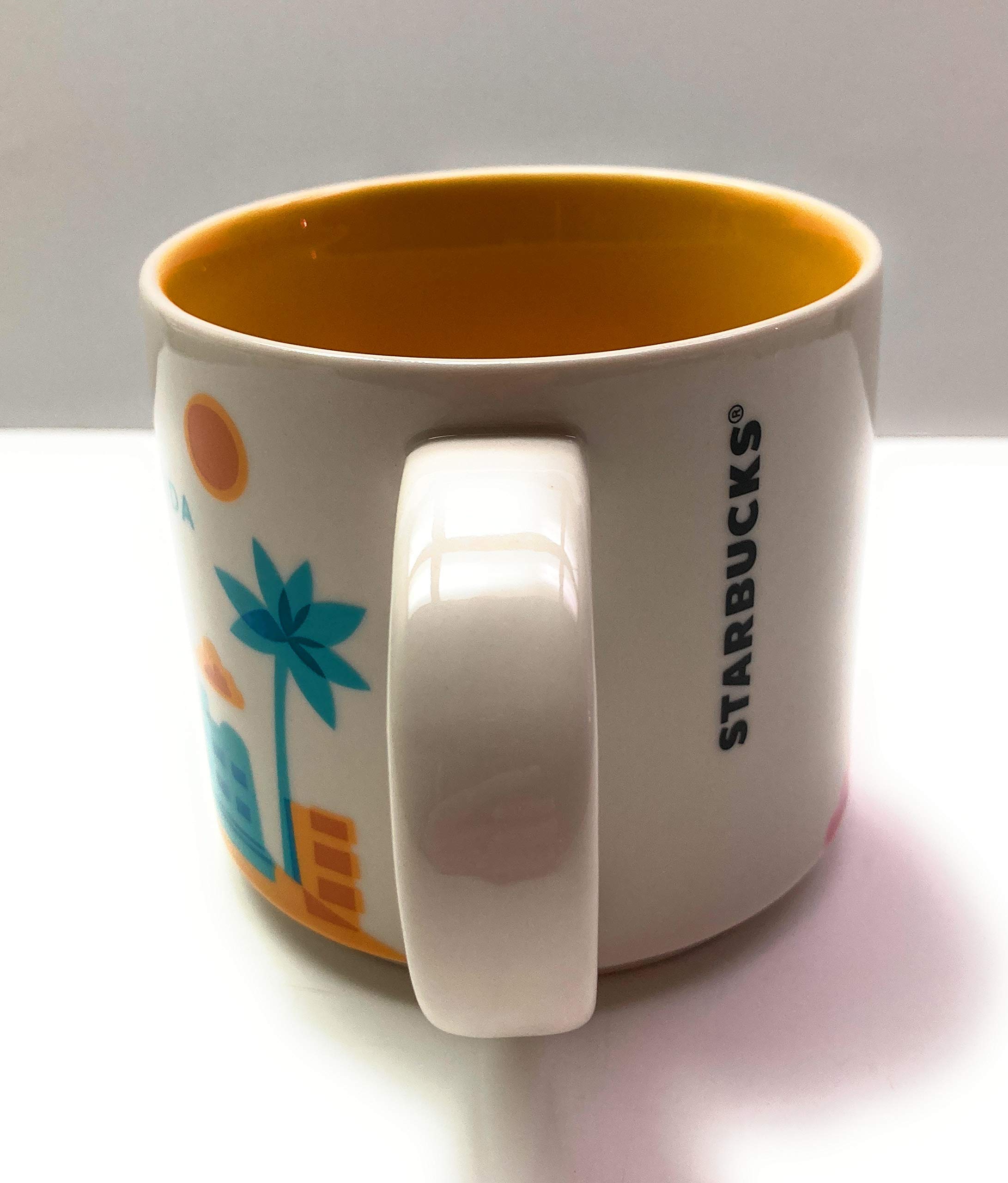 Florida Starbucks You Are Here Collection 14 Ounce Ceramic Mug