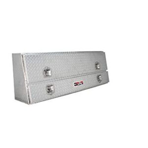 Brute 80-TBS200-72 Pro Series 72" Contractor TopSider Polished Aluminum Tool Box with Doors