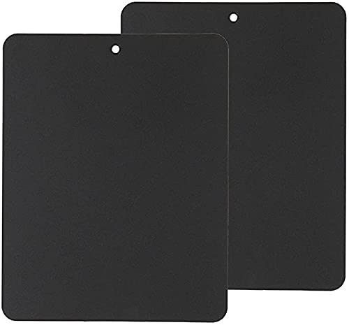 Linden Sweden Flexible Cutting Board 2-Pack - Lays Flat for Secure Work Surface - Extra-Thick for Durability - BPA-Free and Food-Safe (Black)