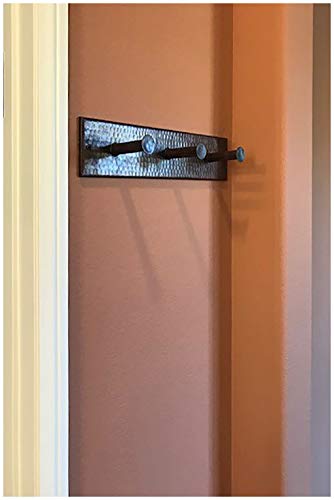 Premier Copper Products RH3 Wall Mounted Triple Robe Hook, Oil Rubbed Bronze