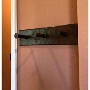 Premier Copper Products RH3 Wall Mounted Triple Robe Hook, Oil Rubbed Bronze