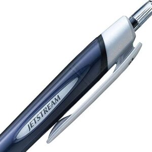 uni Jetstream Standard Ballpoint Pen - 0.38 mm - Black Ink - Black Body