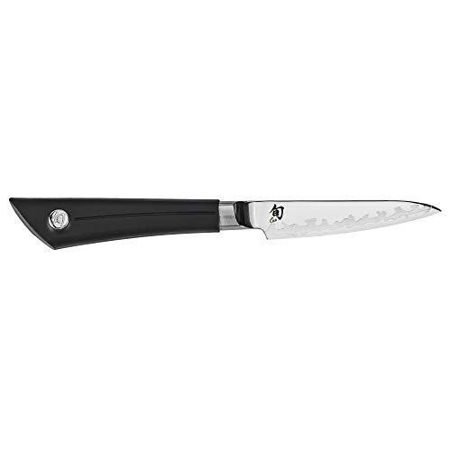 Shun Cutlery Sora Paring Knife 3.5", Small, Nimble Cooking Knife for Peeling, Coring, Trimming and More, Precise Cutting Knife, Handcrafted Japanese Kitchen Knife