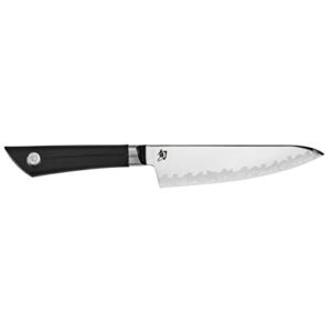 shun cutlery sora chef's knife 6”, light, agile, asian-style kitchen knife, ideal for all-around food preparation, authentic, handcrafted japanese knife, professional chef knife