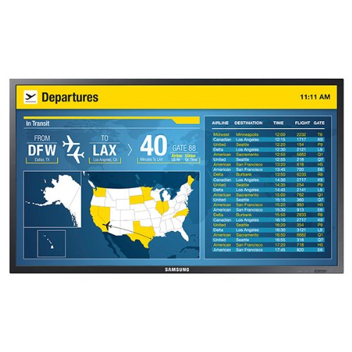 SAMSUNG LE55C 55" Edge Lit Commercial LED Display