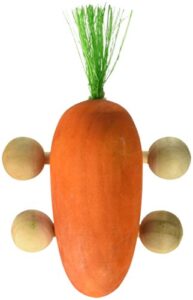 ware roll-n-carrot chew toy, 4" l x 2.5" w x 1.5" h