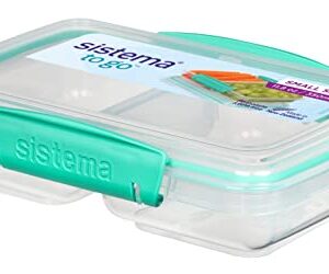 Sistema 11.8 Ounce Small Split Storage Container (Colors may vary)