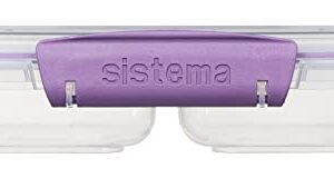 Sistema 11.8 Ounce Small Split Storage Container (Colors may vary)