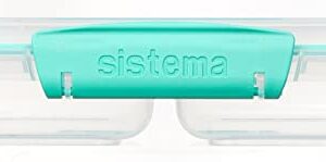 Sistema 11.8 Ounce Small Split Storage Container (Colors may vary)