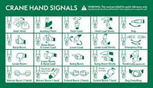 hand signal cards (english & spanish, pack 25)