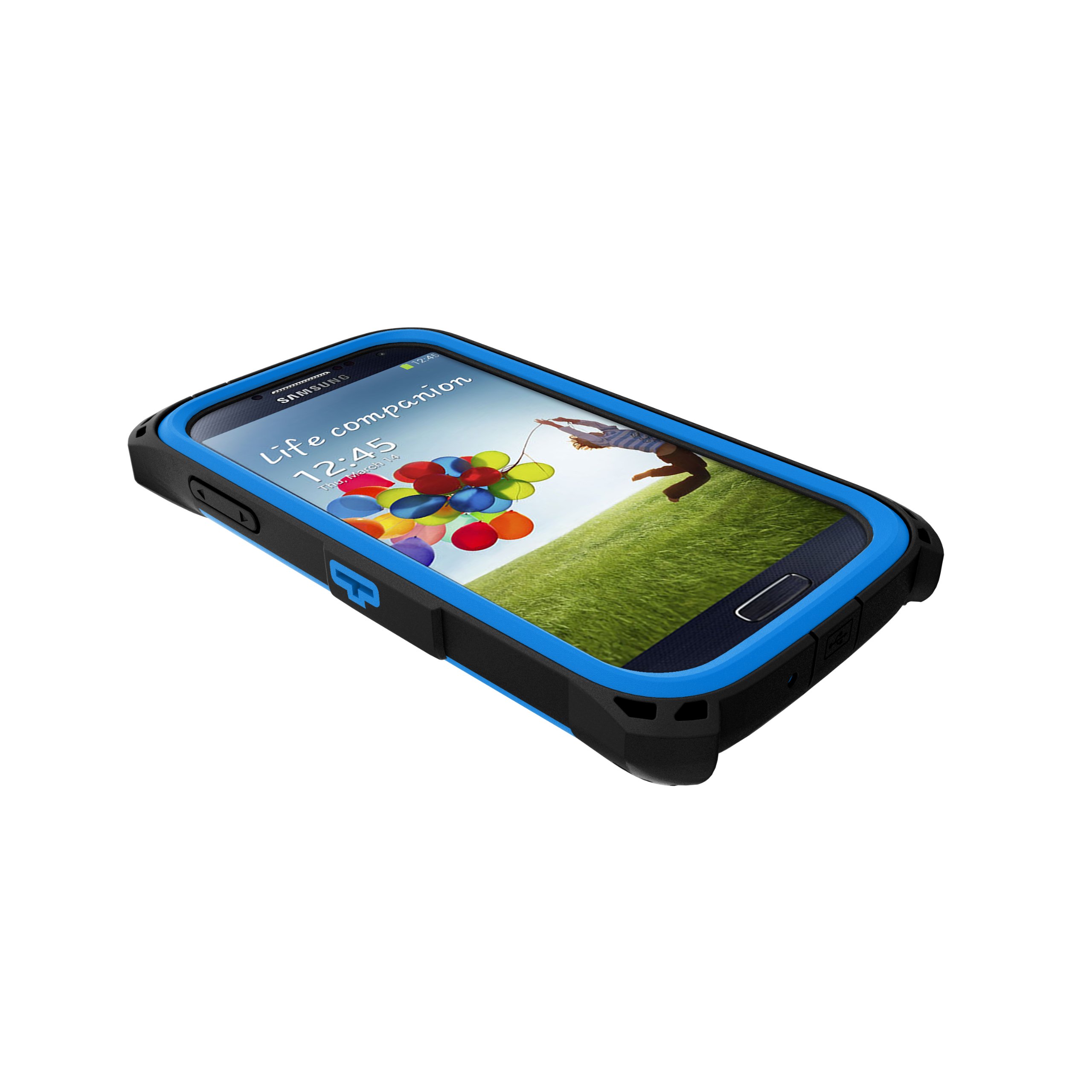 Trident Case AMS Kraken Series Protective for Samsung Galaxy S4/GT-I9500 - Retail Packaging - Blue