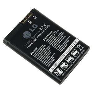 LG LGIP-520NV 1000mAh Original OEM Battery for the LG Accolade VX5600/Cosmos Touch/VN270 - Non-Retail Packaging - Black