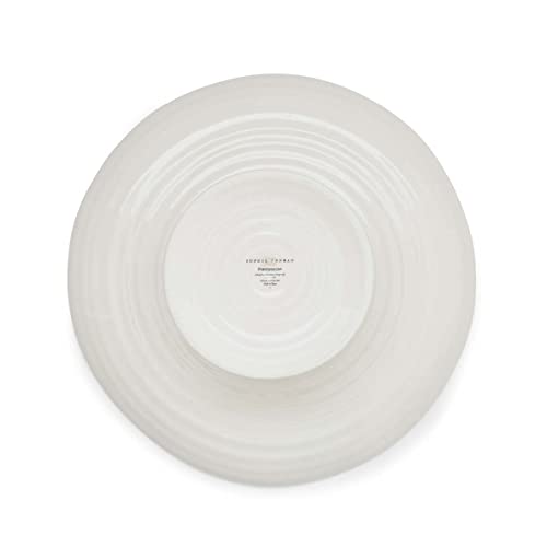 Portmeirion Sophie Conran White Mini Cake Stand | 6.5 Inch Cupcake Stand for Dessert Display at Weddings and Birthday Parties | Made from Fine Porcelain
