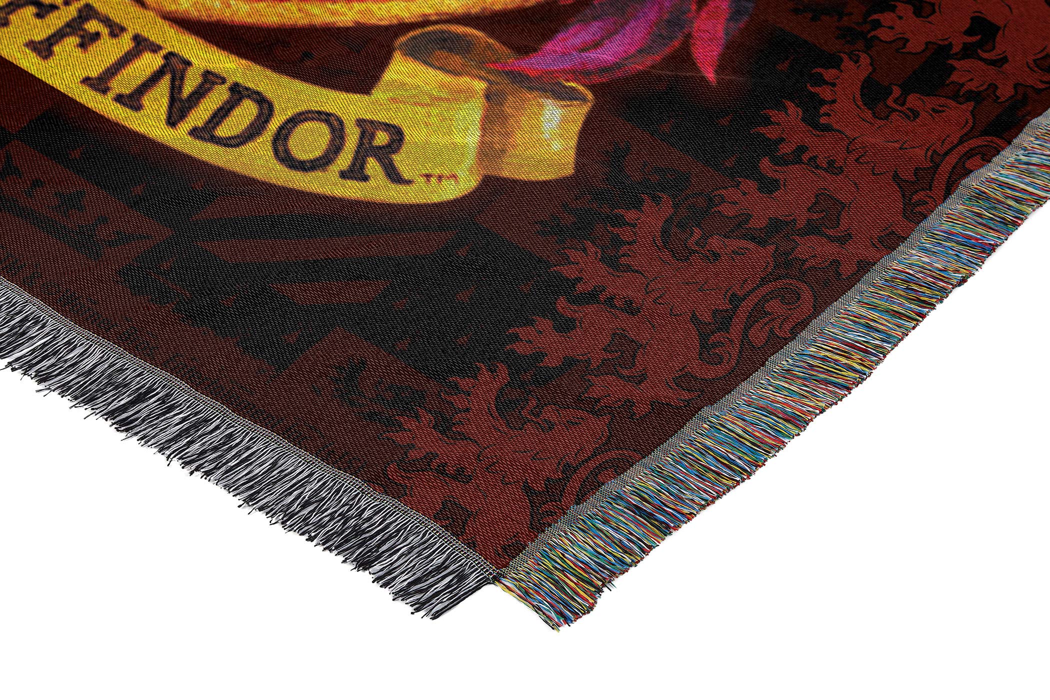 Northwest Woven Tapestry Throw Blanket, 48 x 60 Inches, Gryffindor Shield