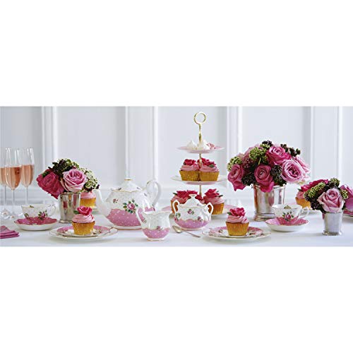 Royal Albert Cheeky Pink 5-Piece Place Setting, Multi