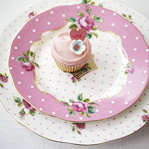 Royal Albert Cheeky Pink 5-Piece Place Setting, Multi