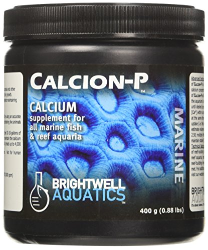 Brightwell Aquatics ABACALP400 Calcion Dry Salt Water Conditioners for Aquarium, 14-Ounce, 400-g (162022)