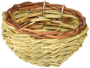 prevue pet products bpv1150 canary twig birds nest, 3-inch