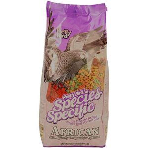 pretty bird international species specific african bird food- 8-pound