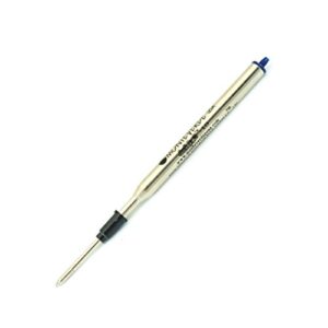 monteverde soft roll ballpoint refill for lamy ballpoint pens, blue/black, 2 pack (l132bb)