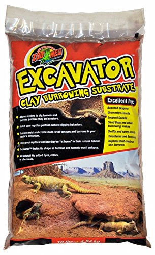 Pet Supply Zoomed Excavator Clay Burrow Substrate 10 lb.